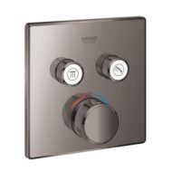 Grohe Grohtherm SmartControl thermostaat voor bad & douche 2 verbruikers hard graphite 29124A00