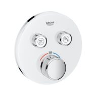 Grohe Grohtherm SmartControl thermostaat voor bad & douche 2 verbruikers moon white 29151LS0