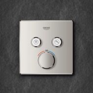 Grohe Grohtherm SmartControl thermostaat voor bad & douche 2 verbruikers supersteel 29124DC0