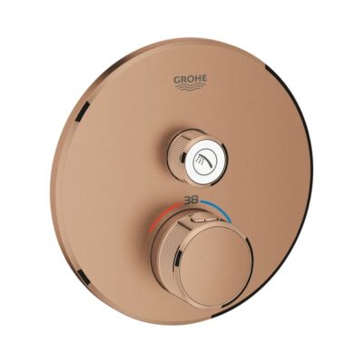 Grohe Grohtherm SmartControl thermostaat voor douche 1 verbruiker warm sunset geborsteld 29118DL0 4 Grohe Grohtherm SmartControl thermostaat voor douche 1 verbruiker warm sunset geborsteld 29118DL0 4