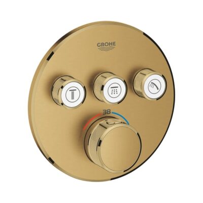 Grohe Grohtherm SmartControl thermostaat voor douche 3 verbruikers cool sunrise geborsteld 29121GN0 4 Grohe Grohtherm SmartControl thermostaat voor douche 3 verbruikers cool sunrise geborsteld 29121GN0 4