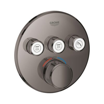 Grohe Grohtherm SmartControl thermostaat voor douche 3 verbruikers hard graphite 29121A00 4 Grohe Grohtherm SmartControl thermostaat voor douche 3 verbruikers hard graphite 29121A00 4