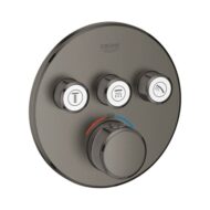 Grohe Grohtherm SmartControl thermostaat voor douche 3 verbruikers hard graphite geborsteld 29121AL0