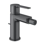 Grohe Lineare bidetkraan met trekstang-afvoergarnituur hard hard graphite geborsteld 33848AL1