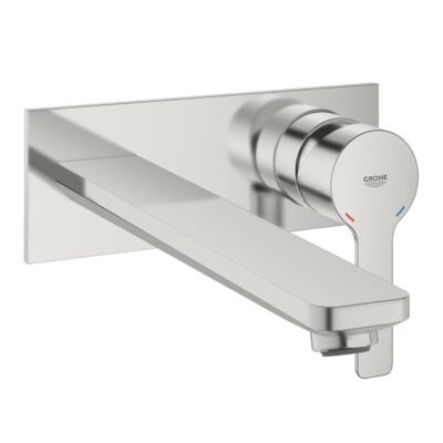 Grohe Lineare eengreeps inbouw wastafelmengkraan met EcoJoy supersteel 23444DC1 7 Grohe Lineare eengreeps inbouw wastafelmengkraan met EcoJoy supersteel 23444DC1 7