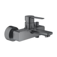 Grohe Lineare eengreeps opbouw badmengkraan 2 verbruikers hard graphite geborsteld 33849AL1