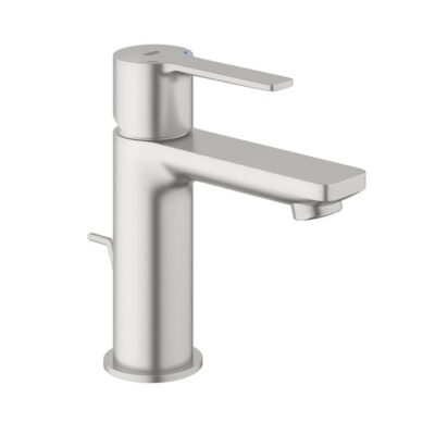 Grohe Lineare wastafelkraan XS-Size met EcoJoy met trekstang-afvoergarnituur supersteel 32109DC1 5 Grohe Lineare wastafelkraan XS-Size met EcoJoy met trekstang-afvoergarnituur supersteel 32109DC1 5