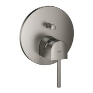 Grohe Plus eengreeps inbouw mengkraan voor bad 2 verbruikers hard graphite geborsteld 24060AL3