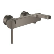 Grohe Plus eengreeps opbouw badmengkraan 2 verbruikers hard graphite geborsteld 33553AL3