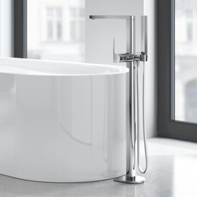 Grohe Plus eengreeps vrijstaande badmengkraan chroom 23846003 6