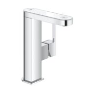 Grohe Plus wastafelkraan M-Size met EcoJoy met afsluitbare afvoerplug push open op batterijen moon white moon white 23958003 Grohe Plus wastafelkraan M-Size met EcoJoy met afsluitbare afvoerplug push open op batterijen moon white moon white 23958003