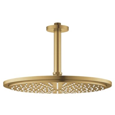 Grohe Rainshower Cosmopolitan regendouchekopset 1 straalsoort Ø310 mm cool sunrise geborsteld 26067GN0 4 Grohe Rainshower Cosmopolitan regendouchekopset 1 straalsoort Ø310 mm cool sunrise geborsteld 26067GN0 4