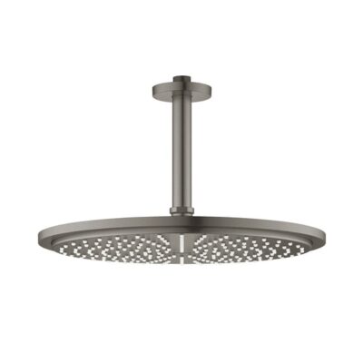 Grohe Rainshower Cosmopolitan regendouchekopset 1 straalsoort Ø310 mm hard graphite geborsteld 26067AL0 4 Grohe Rainshower Cosmopolitan regendouchekopset 1 straalsoort Ø310 mm hard graphite geborsteld 26067AL0 4
