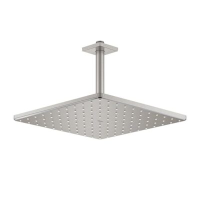 Grohe Rainshower Cube regendouchekopset 1 straalsoort 310 x 310 mm supersteel 26566DC0 6 Grohe Rainshower Cube regendouchekopset 1 straalsoort 310 x 310 mm supersteel 26566DC0 6