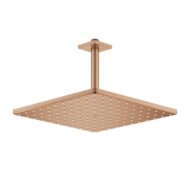 Grohe Rainshower Cube regendouchekopset 1 straalsoort 310 x 310 mm warm sunset geborsteld 26566DL0 Grohe Rainshower Cube regendouchekopset 1 straalsoort 310 x 310 mm warm sunset geborsteld 26566DL0