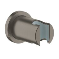 Grohe Rainshower handdouchehouder hard graphite geborsteld 27074AL0 Grohe Rainshower handdouchehouder hard graphite geborsteld 27074AL0