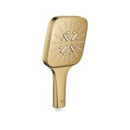Grohe Rainshower SmartActive Cube Handdouche 3 straalsoorten cool sunrise geborsteld 26582GN0 Grohe Rainshower SmartActive Cube Handdouche 3 straalsoorten cool sunrise geborsteld 26582GN0