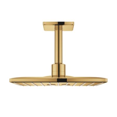 Grohe Rainshower SmartActive Cube regendouchekopset 2 straalsoorten 310 x 310 mm cool sunrise 26481GL0 5