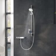 Grohe Rainshower SmartActive glijstangset met garnituur 3 straalsoorten 1000 mm moon white 26579LS0