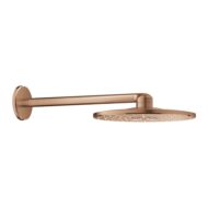 Grohe Rainshower SmartActive regendouchekopset 2 straalsoorten Ø310 mm warm sunset geborsteld 26475DL0 Grohe Rainshower SmartActive regendouchekopset 2 straalsoorten Ø310 mm warm sunset geborsteld 26475DL0