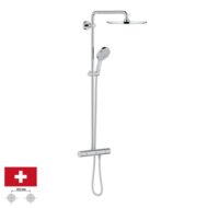 Grohe Rainshower SmartActive thermostatische opbouw regendoucheset Ø310 mm chroom 26494000