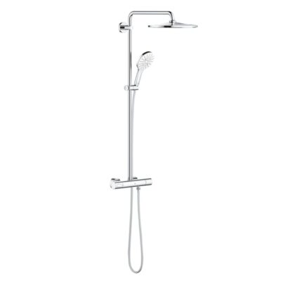 Grohe Rainshower SmartActive thermostatische opbouw regendoucheset Ø310 mm moon white 26647LS0 11