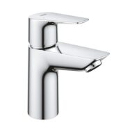 Grohe Start Edge wastafelkraan S-Size met afsluitbare afvoerplug push open chroom 24199001 Grohe Start Edge wastafelkraan S-Size met afsluitbare afvoerplug push open chroom 24199001