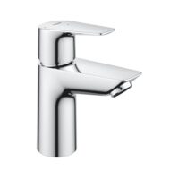 Grohe Start Edge wastafelkraan S-Size met EcoJoy met afsluitbare afvoerplug push open chroom 23900001