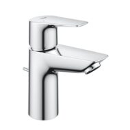 Grohe Start Edge wastafelkraan S-Size met trekstang-afvoergarnituur chroom 24196001