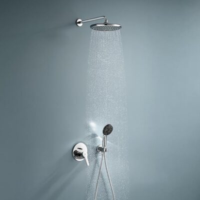 Grohe Start eengreeps inbouw regendouche met drukknop en EcoJoy Ø250 mm chroom 25292000 8