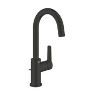 Grohe Start wastafelkraan L-Size met EcoJoy met trekstang-afvoergarnituur mat-zwart 242032432 Grohe Start wastafelkraan L-Size met EcoJoy met trekstang-afvoergarnituur mat-zwart 242032432