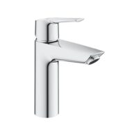 Grohe Start wastafelkraan M-Size met EcoJoy met afsluitbare afvoerplug push open chroom 24204002