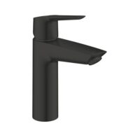 Grohe Start wastafelkraan M-Size met EcoJoy met afsluitbare afvoerplug push open mat-zwart 242042432 Grohe Start wastafelkraan M-Size met EcoJoy met afsluitbare afvoerplug push open mat-zwart 242042432