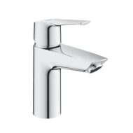 Grohe Start wastafelkraan S-Size met EcoJoy met afsluitbare afvoerplug push open chroom 23551002