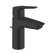 Grohe Start wastafelkraan S-Size met EcoJoy met trekstang-afvoergarnituur mat-zwart 242092432 Grohe Start wastafelkraan S-Size met EcoJoy met trekstang-afvoergarnituur mat-zwart 242092432