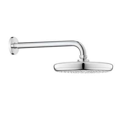 Grohe Tempesta douchekopset 1 straalsoort Ø210 mm chroom 26412000 5 Grohe Tempesta douchekopset 1 straalsoort Ø210 mm chroom 26412000 5