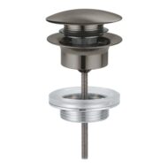 Grohe Universal afsluitbare clickwaste hard graphite geborsteld 65807AL0