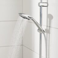 Grohe Vitalio Joy glijstangset met garnituur 2 straalsoorten 620 mm chroom 27326000 Grohe Vitalio Joy glijstangset met garnituur 2 straalsoorten 620 mm chroom 27326000