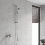 Grohe Vitalio Joy glijstangset met garnituur 3 straalsoorten 620 mm chroom 27333000 Grohe Vitalio Joy glijstangset met garnituur 3 straalsoorten 620 mm chroom 27333000