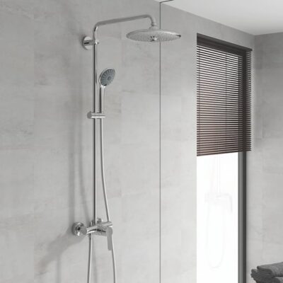 Grohe Vitalio Joy System 260 eengreeps opbouw regendoucheset met EcoJoy Ø260 mm chroom 27684001 13
