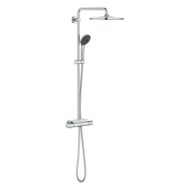 Grohe Vitalio Joy thermostatische opbouw regendoucheset met EcoJoy Ø310 mm chroom 26401001