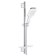Grohe Vitalio SmartActive Cube glijstangset met garnituur 3 straalsoorten 700 mm chroom 26596000 Grohe Vitalio SmartActive Cube glijstangset met garnituur 3 straalsoorten 700 mm chroom 26596000