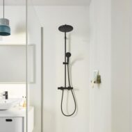 Grohe Vitalio Start System 250 thermostatische opbouw regendoucheset Ø250 mm mat-zwart 266782431 3