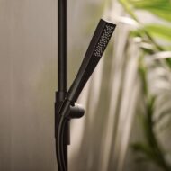 Hansa Aurelia glijstangset met garnituur 1 straalsoort 970 mm mat-zwart 4715012033