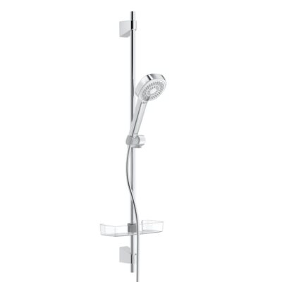 Hansa Basicjet Style glijstangset met garnituur 3 straalsoorten 960 mm chroom 44790131 7