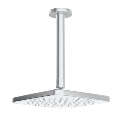 Hansa Basicjet Style regendouchekopset 1 straalsoort 200 x 200 mm chroom 44370200 4 Hansa Basicjet Style regendouchekopset 1 straalsoort 200 x 200 mm chroom 44370200 4