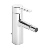 Hansa Designo Style bidetkraan met trekstang-afvoergarnituur chroom 51733283 3