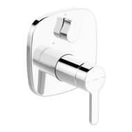 Hansa Designo Style eengreeps inbouw mengkraan voor bad 2 verbruikers chroom 81113593