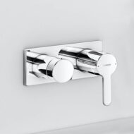 Hansa Designo Style eengreeps inbouw mengkraan voor bad & douche 2 verbruikers chroom 44519583 3