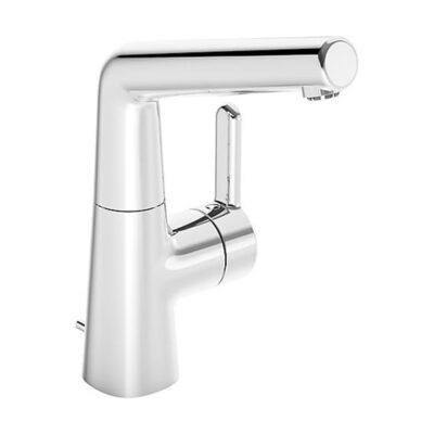 Hansa Designo Style wastafelkraan met trekstang afvoergarnituur chroom 51211183 4 Hansa Designo Style wastafelkraan met trekstang afvoergarnituur chroom 51211183 4
